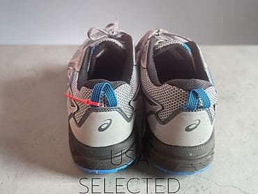 кроксы ботинки: Мужские кроссовки, 42.5, Asics, Б/у, цвет - Серый, Самовывоз, Платная доставка — 4