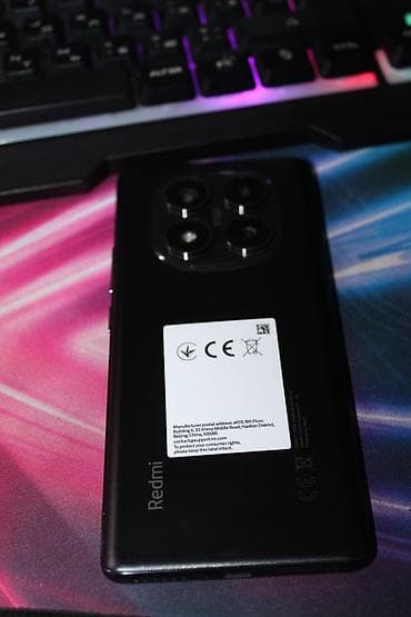 iphone бу: Redmi, Redmi Note 14 Pro, Б/у, 256 ГБ, цвет - Черный, 2 SIM — 2