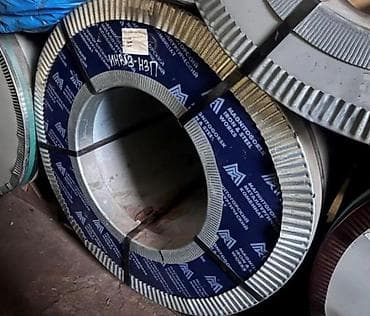 Другое для крыш: Оцинкованный лист, 0.9х1250мм, 2-рулона, вес 11,68тн. Цена 72₽ за кг — 1