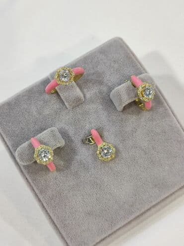 эксклюзивные свадебные пригласительные: Серебряный комплект Керамика Дизайн Италия Серебро напыление жёлтое — 2