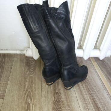 обувь для охоты: Продаю зимние сапоги, натуральный мех натуральная Кожа 37 размер — 2