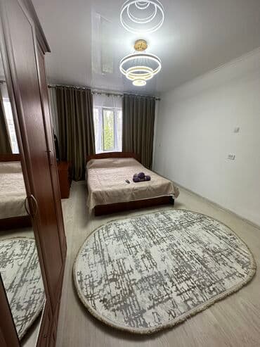 посуточная квартира бишкек: 1 комната, Душевая кабина, Постельное белье, Кондиционер — 1