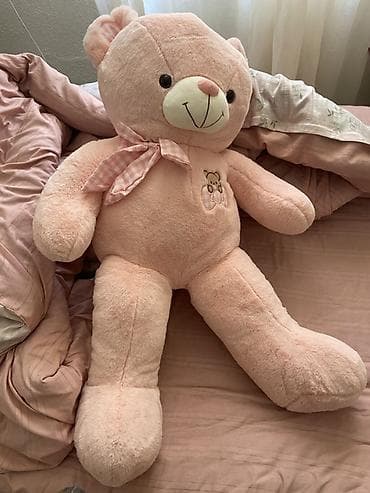 alcatel pop 4s: Размер:120 см Большой плюшевый мишка розового цвета, идеальный для — 2