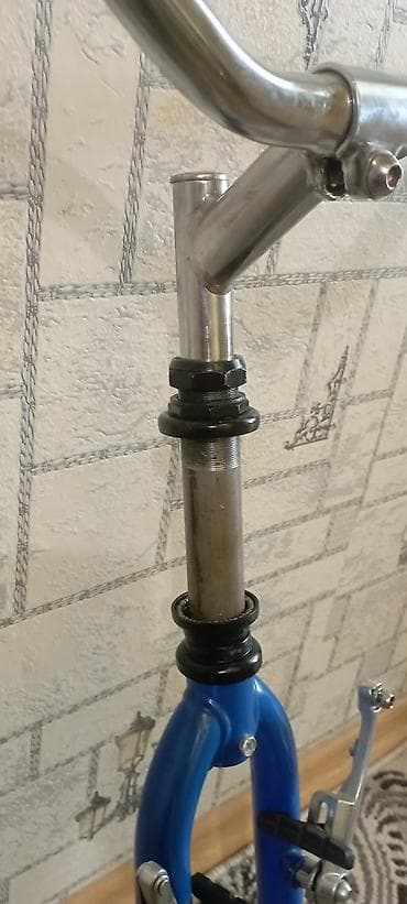 вилы на кару: Велосипедная вилка Forward с рулём Комплект: - стальная жёсткая вилка — 5