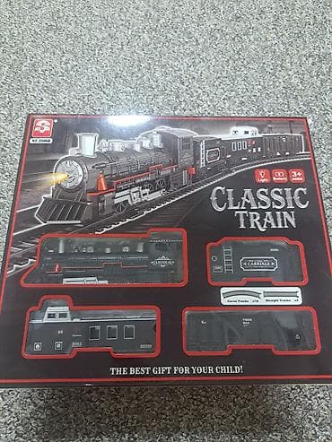 детский паровоз: Игровой набор «Classic Train» (модель No. 3506A) — классическая — 1