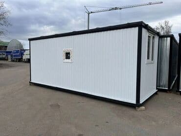 комплектующие для торгового оборудования: Бытовка/модульный блок-контейнер - Каркас: металлический, усиленные — 5