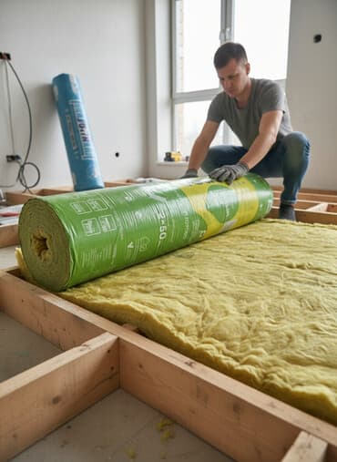 утеплитель пол: Рулонный утеплитель "Теплый Дом" толщиной 50 мм, предназначенный для — 1