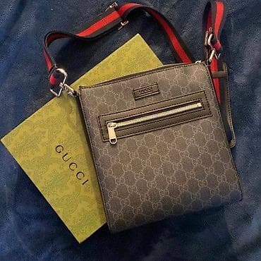 leopard 5: Поясная сумка, бананка, Gucci, Новый, Материал: Искусственная кожа, Унисекс — 1