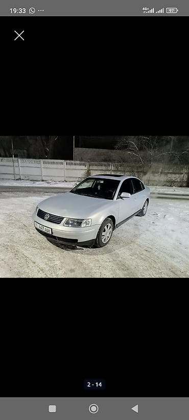 Продажа авто: Volkswagen Passat: 2000 г., 1.8 л, Автомат, Бензин, Седан — 2