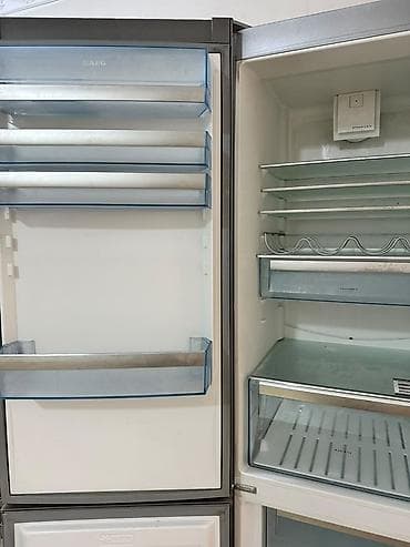 freezer: Холодильник AEG, Б/у, Двухкамерный — 5