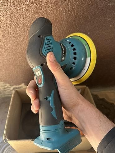 для полировки авто: Аккумуляторная эксцентриковая полировальная машина BOSSFORCE - Тип — 1