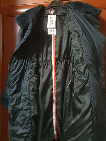 спортивные пуховики: Новое зимнее пальто био-пух . Производство Италия.Капюшон и манжеты — 7