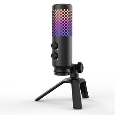 наушники с микрофоном для компьютера: Микрофон профессиональный / конденсаторный микрофон. Качественный звук — 4