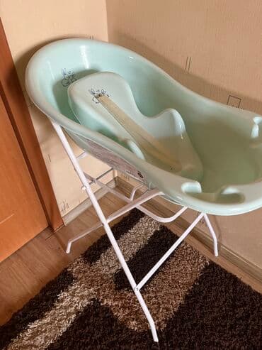 Ванночка, подставка для ванночки, шезлонг, трубка для слива все от