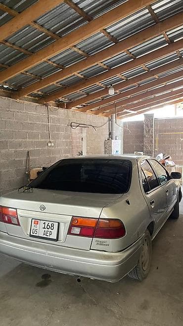 suzuki splash: Nissan Sunny: 1997 г., Автомат, Бензин, Седан — 2