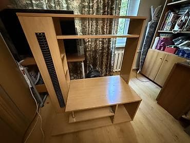 projector screen: Тумба и подставка для телевизора, Б/у, Напольная, ЛДСП, Самовывоз — 1