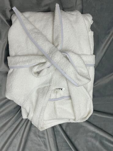 женские махровые халаты больших размеров: Мужской домашний костюм, XS, S, M, Новый, цвет - Белый, Самовывоз, Бесплатная доставка, Платная доставка — 2