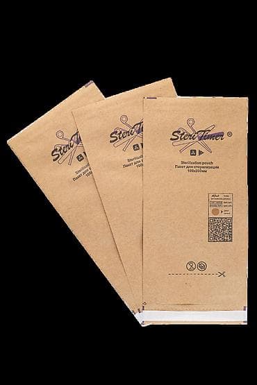 м 119: SteriTimer 100×200 — крафт пакеты для стерилизации Собственное — 1