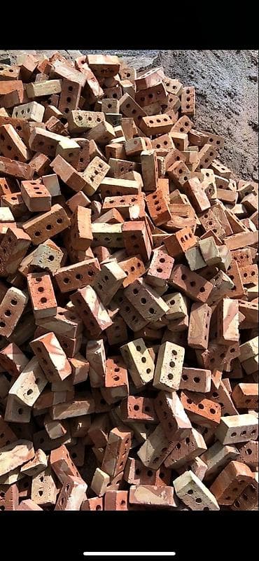 Кургаткычтар: Тешиктүү, Бышкан кирпич, Жарым блок, 250×120×88 — 1