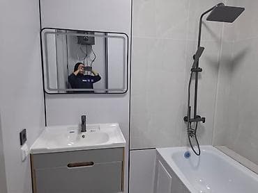 Батирлер: 2 бөлмө, 60 м², Асанбай мкр Элитка, 4 кабат, Евро оңдоо — 3