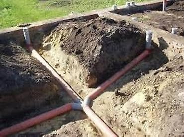 Монтаж наружной канализации и дренажа «под ключ» - Проектирование at lalafo.kg Монтаж наружной канализации и дренажа «под ключ» - Проектирование