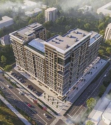 discovery studio: 2 комнаты, 86 м², Асанбай мкр Элитка, 18 этаж — 3