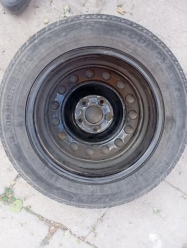 bme e34: Колеса в сборе 205 / 60 / R 16, Зима, 1 шт, Легковые, Железные, отверстий - 5 — 4