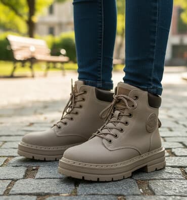 детская обувь широкая: Ботинки в хорошем состоянии — 1