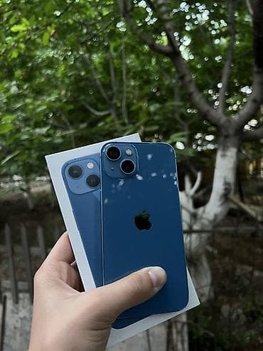 IPhone 13, Б/у, 128 ГБ, Синий, Коробка, 75 % at lalafo.kg IPhone 13, Б/у, 128 ГБ, Синий, Коробка, 75 %