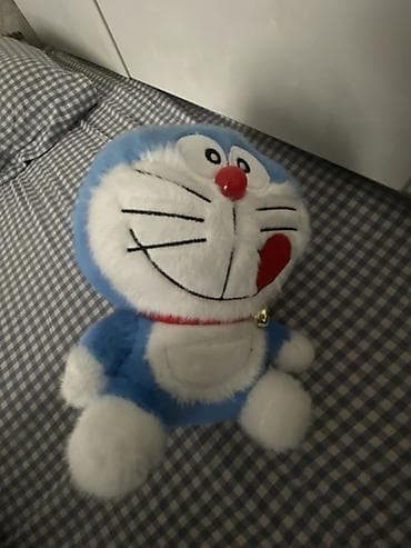Башка товарлар: Мягкая плюшевая игрушка «Дораэмон». - Материал: мягкий плюш с — 1