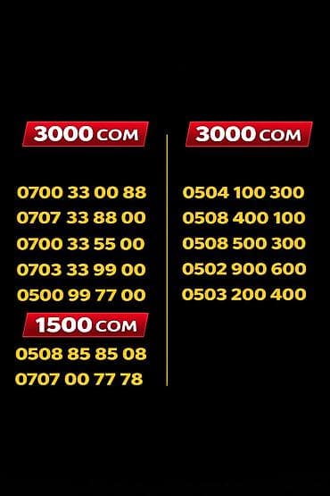 0508 500 300 -3000сом 0504 100 300 - 3000сом 0508 400 100-3000сом at lalafo.kg 0508 500 300 -3000сом 0504 100 300 - 3000сом 0508 400 100-3000сом