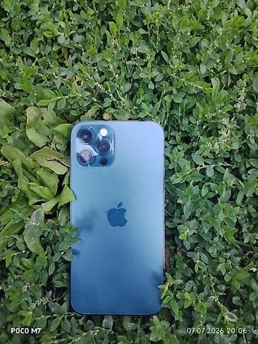 macbook a1502: IPhone 12 Pro, Б/у, 128 ГБ, Pacific Blue, Чехол, Кабель, 84 % — 3