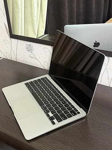 Ноутбуктар жана аксессуарлар: Продаю MacBook Air M1 в серебристом цвете. Работает быстро и плавно — 3
