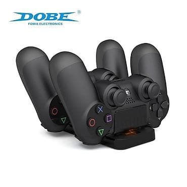 док станция для dualshock 4: Двойная зарядная станция DOBE для геймпадов PlayStation 4 - — 3