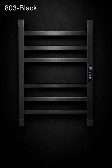 Электрический полотенцесушитель 803-Black - Цвет: глубокий матовый
