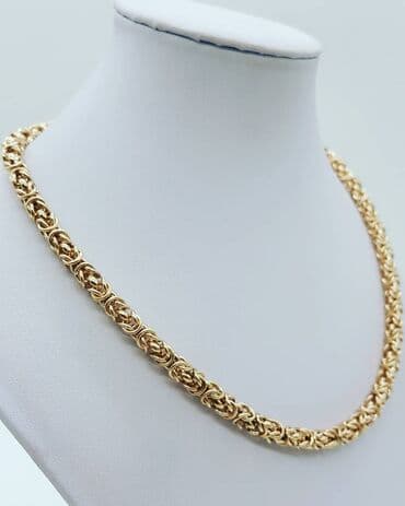 продаю золотую цепочку: Цепь для бензопилы, Проба 585, Мужские, Новый, Ручная работа — 21