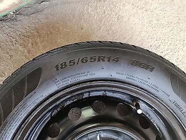 daewoo labo: Колеса в сборе 185 / 70 / R 14, Лето, Б/у, Комплект, Легковые, Железные — 2