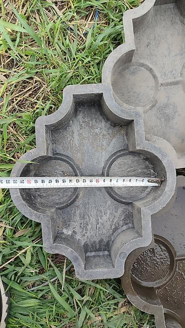 Дом и сад: Пластиковые формы для тротуарной плитки Четырёхлистни в наличии — 3