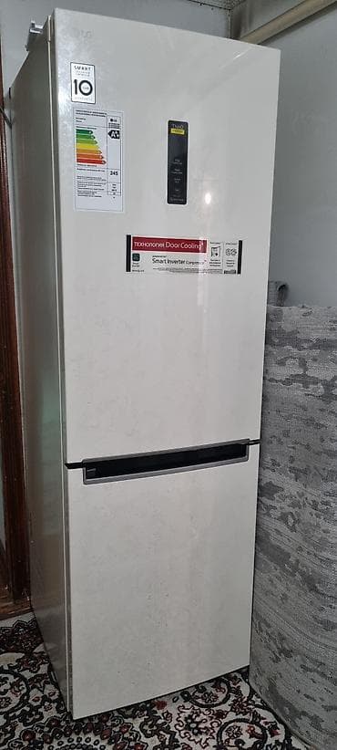 sn 902: Холодильник LG, Б/у, Двухкамерный, Total no frost, 60 * 200 * 60 — 1