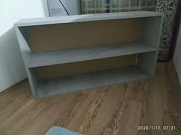 coffee table: Открытый двухполочный стеллаж/тумба в современном минималистичном — 1