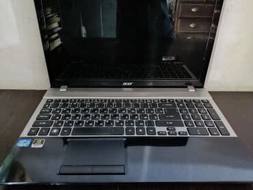 сенсорный ноутбук: Нетбук, Acer, 8 ГБ ОЗУ, Intel Core i3, Б/у, Для несложных задач, память HDD — 1