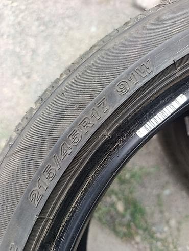 шины на лабо: Шины 215 / 45 / R 17, Лето, Б/у, Пара, Легковые, Япония, Bridgestone — 5