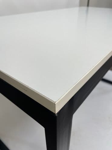 стеклянный стол офисный: Лофт столы С прочной металлической основой 25x25 мм и столешницей из — 9