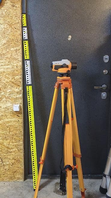 нивелир купить: Сдается в аренду Оптический нивелир SW-32A с алюминиевым штативом и — 1