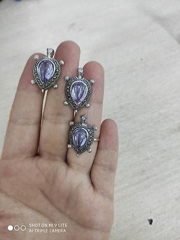 peri: Серебряный комплект 925пробы серебро с Марказидами 925 пробы — 1