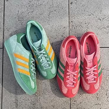 обувь 38: Мужские кроссовки, 38, Adidas, Новый, цвет - Зеленый, Самовывоз, Платная доставка — 1