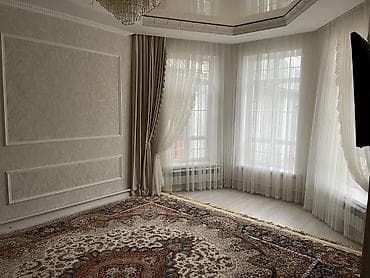 пишпек сдаю: 100 м², 4 комнаты, Утепленный, Теплый пол, Бронированные двери — 4