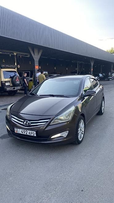 4x100 r14: Hyundai Solaris: 2015 г., 1.6 л, Автомат, Бензин, Седан — 1
