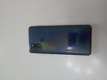 Samsung Galaxy A21S, Б/у, 32 ГБ, цвет - Синий, 2 SIM