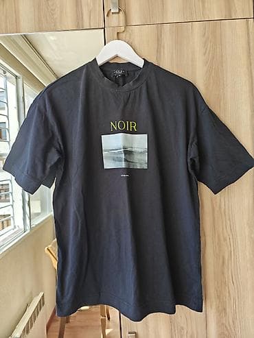 zara мужское: Футболка, Оверсайз, Zarina, Трикотаж, Б/у, S, M — 1